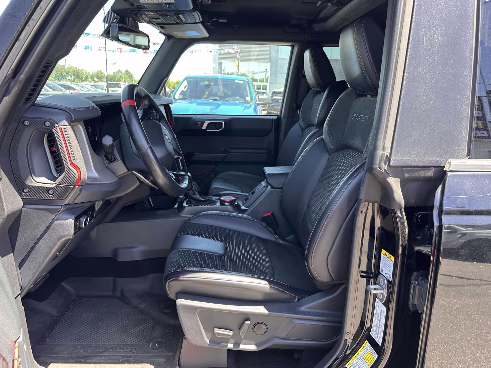 2024 Shadow Black Ford Bronco Raptor 4 Door Advanced 4x4 4X4 SUV