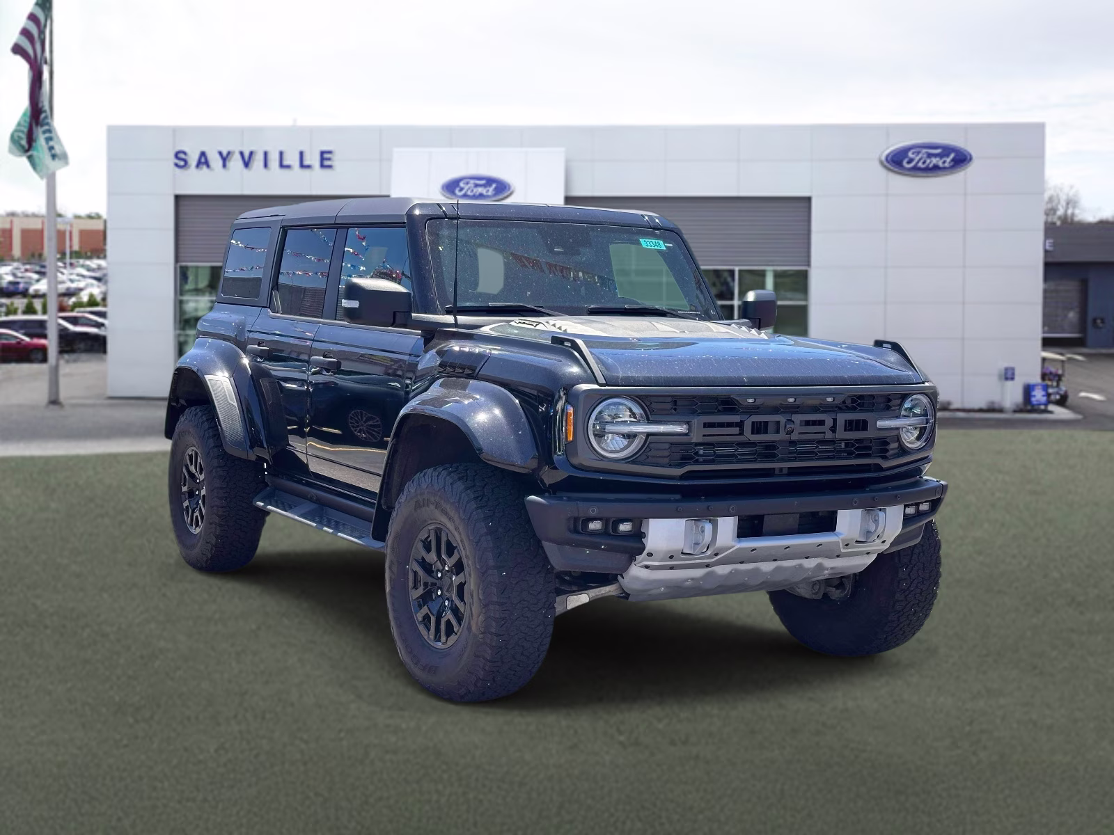 2024 Shadow Black Ford Bronco Raptor 4 Door Advanced 4x4 4X4 SUV