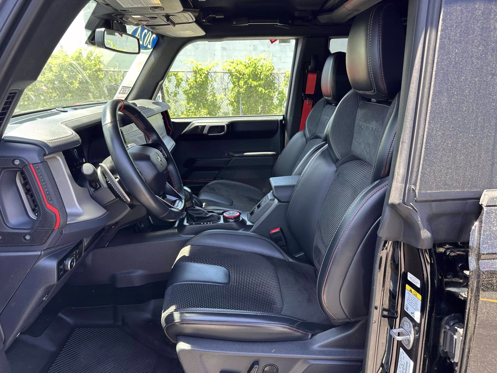 2024 Shadow Black Ford Bronco Raptor 4 Door Advanced 4x4 4X4 SUV
