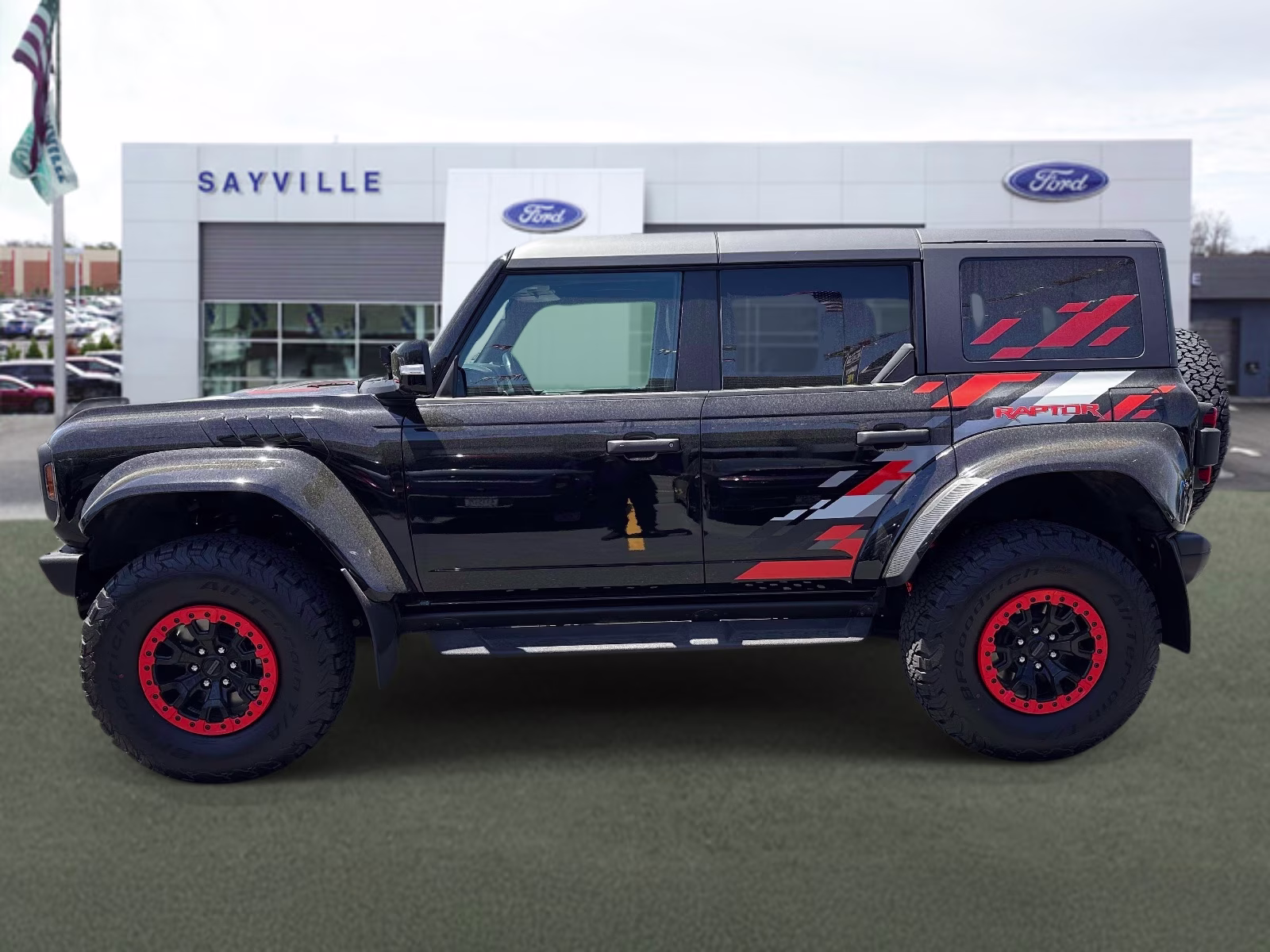 2024 Shadow Black Ford Bronco Raptor 4 Door Advanced 4x4 4X4 SUV