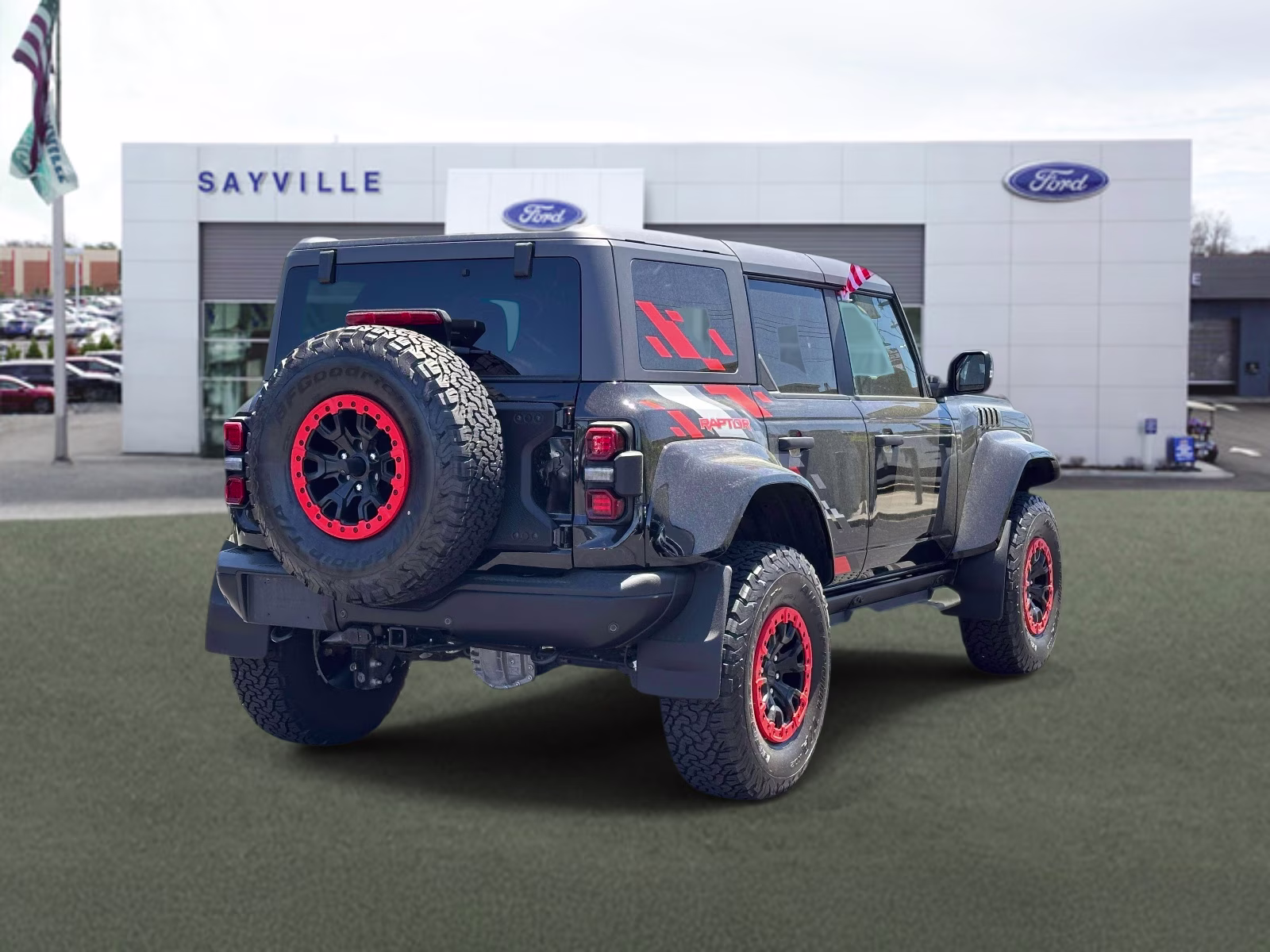 2024 Shadow Black Ford Bronco Raptor 4 Door Advanced 4x4 4X4 SUV