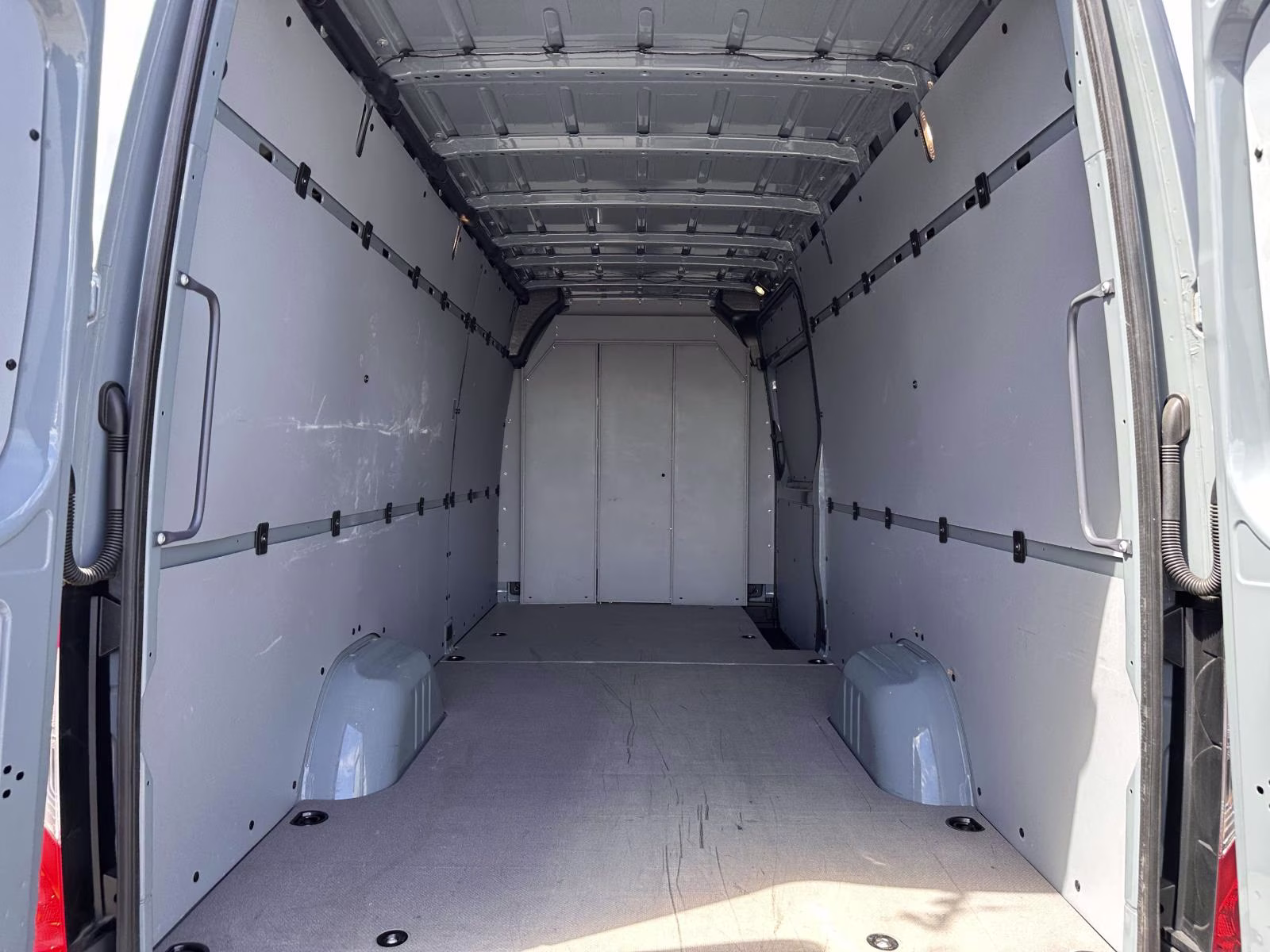 2023 Stone Grey Mercedes-Benz Sprinter Cargo Van 2500 High Roof I4 Diesel HO 170 RWD RWD Van