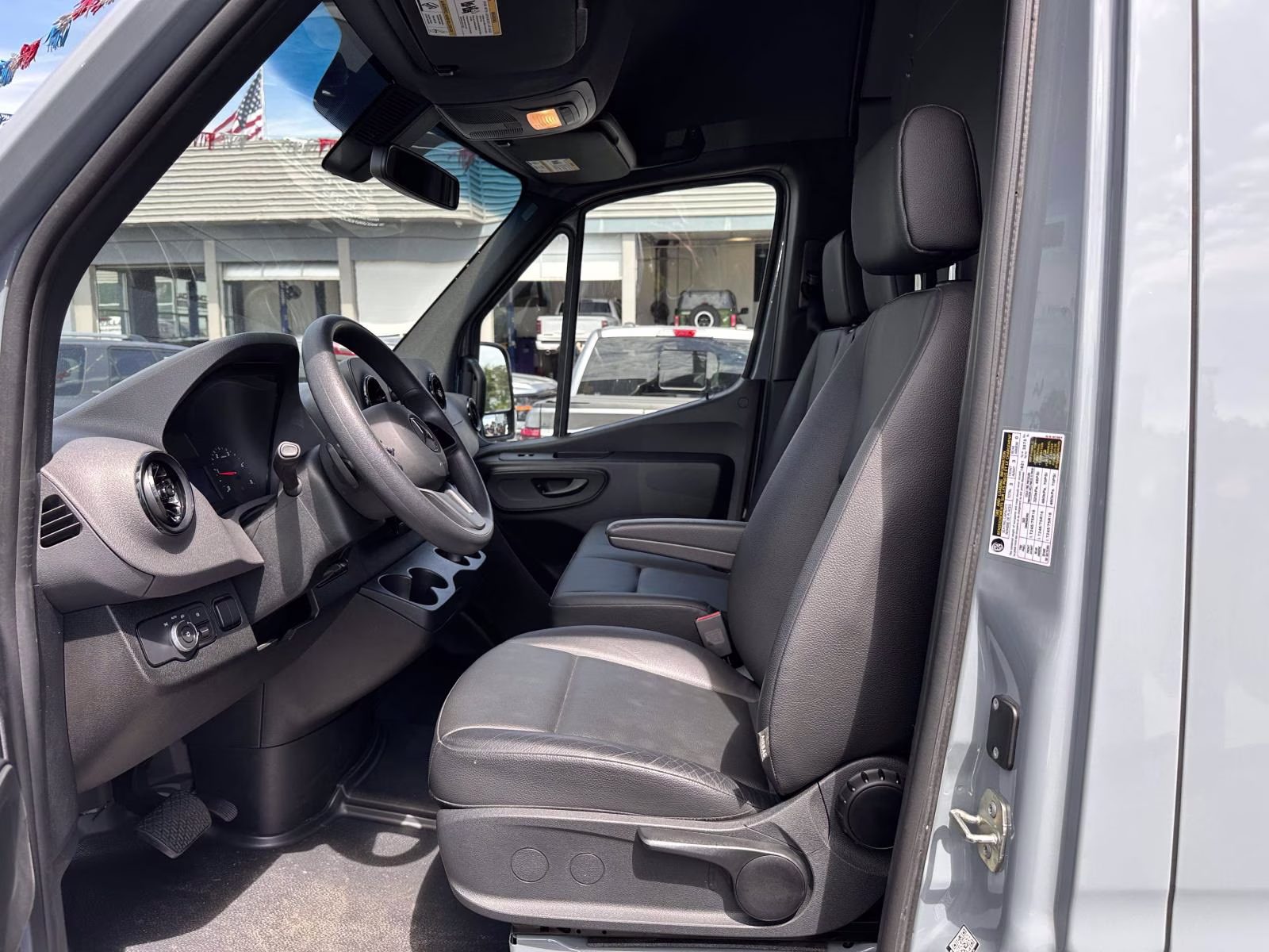 2023 Stone Grey Mercedes-Benz Sprinter Cargo Van 2500 High Roof I4 Diesel HO 170 RWD RWD Van