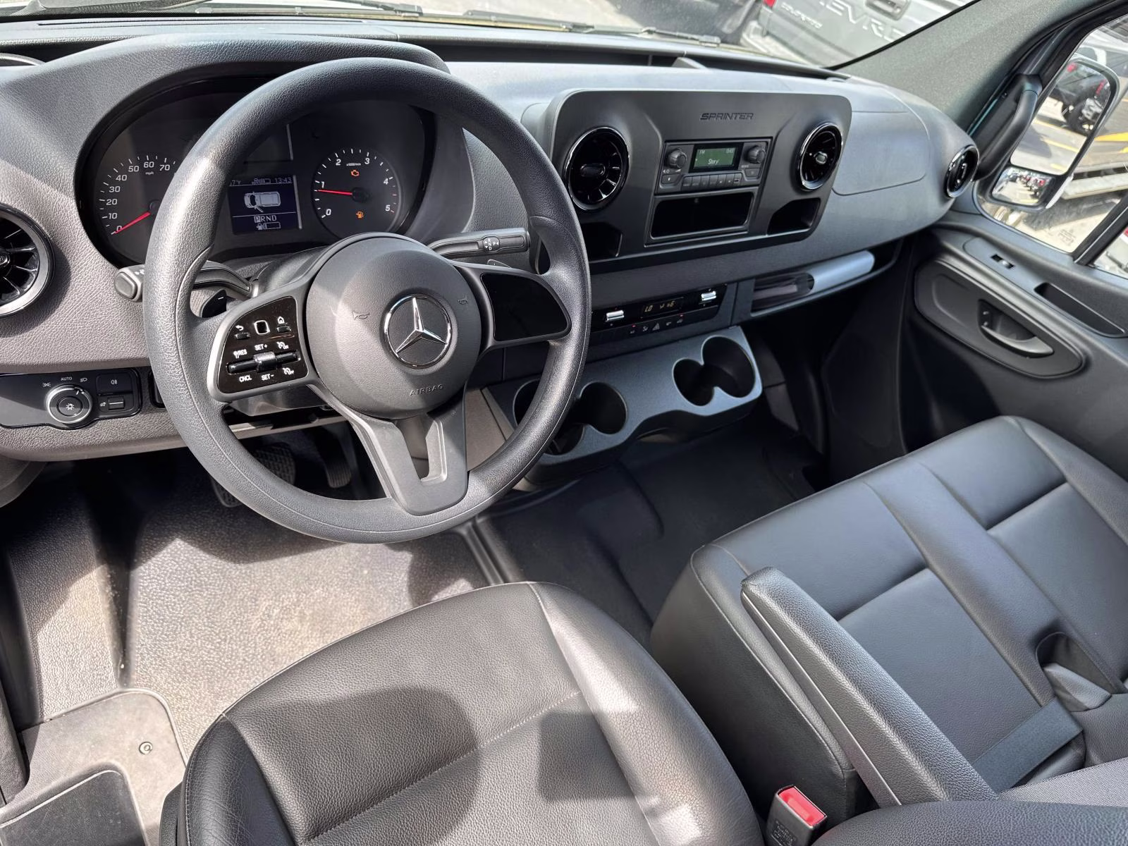 2023 Stone Grey Mercedes-Benz Sprinter Cargo Van 2500 High Roof I4 Diesel HO 170 RWD RWD Van