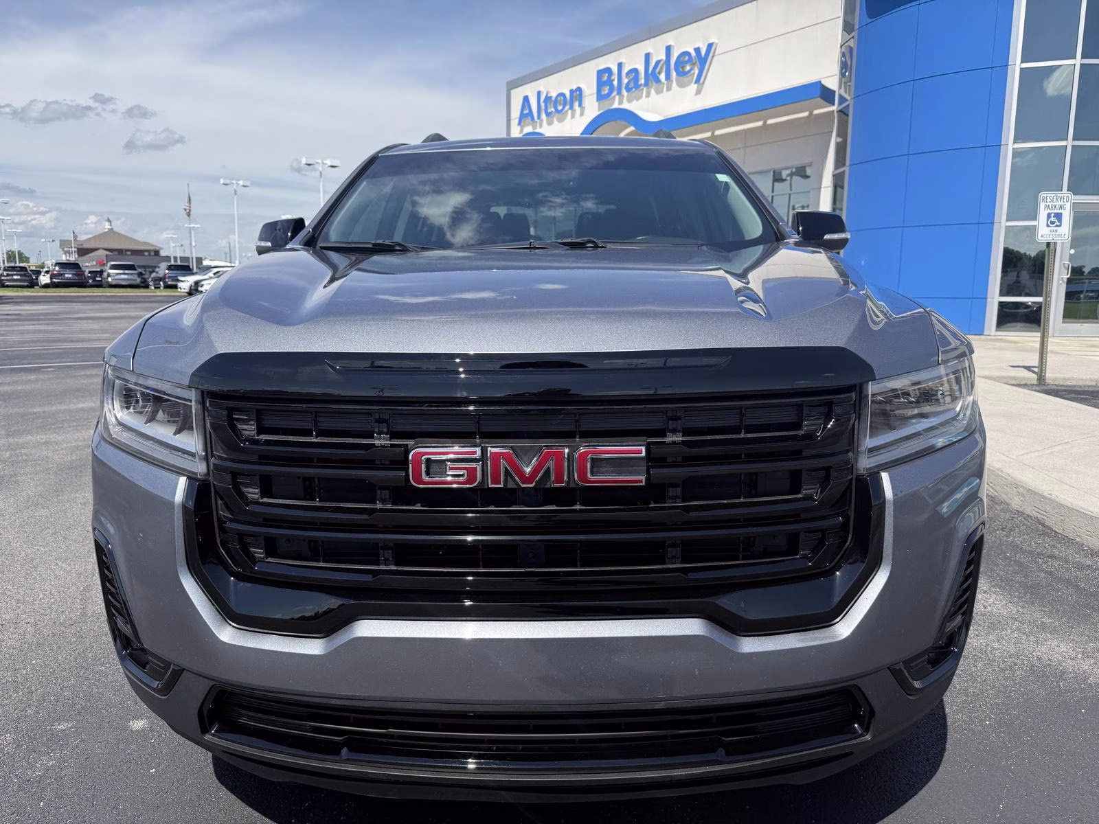 2020 Satin Steel Metallic GMC Acadia AT4 AWD 4 Door