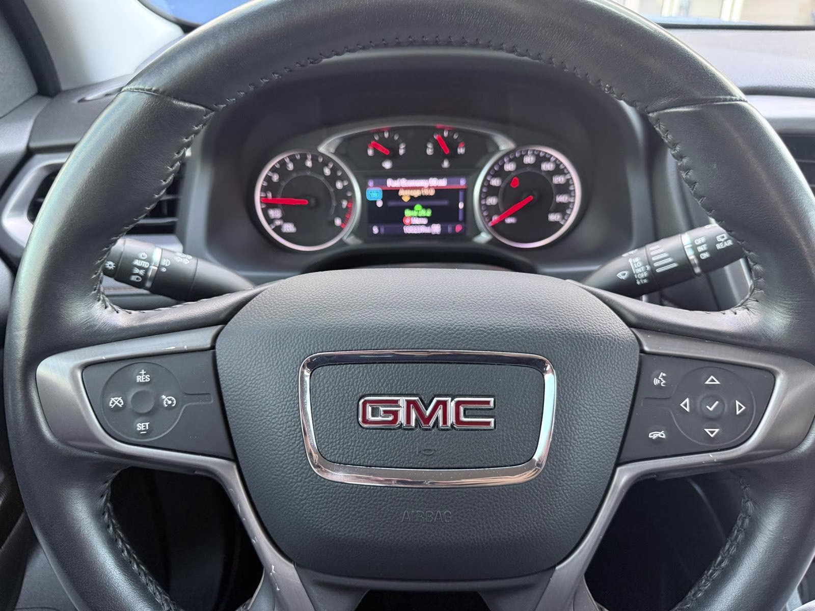 2020 Satin Steel Metallic GMC Acadia AT4 AWD 4 Door