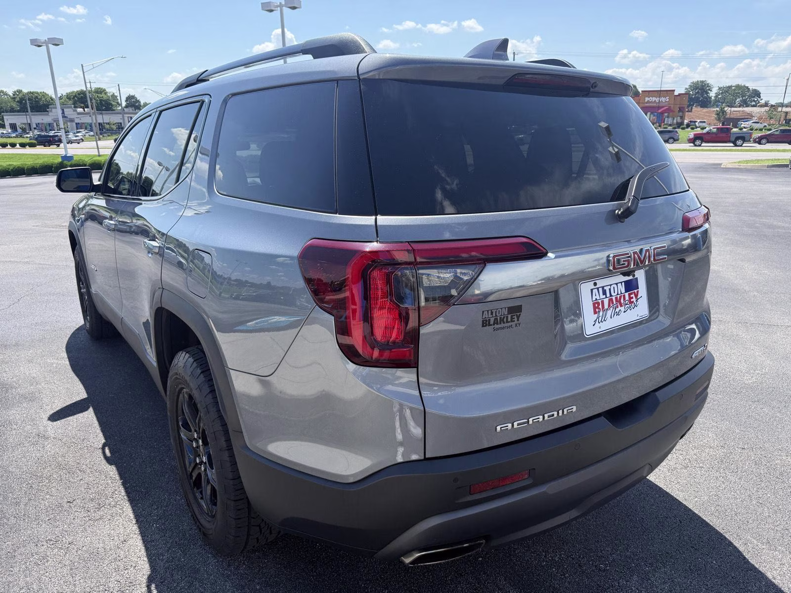2020 Satin Steel Metallic GMC Acadia AT4 AWD 4 Door