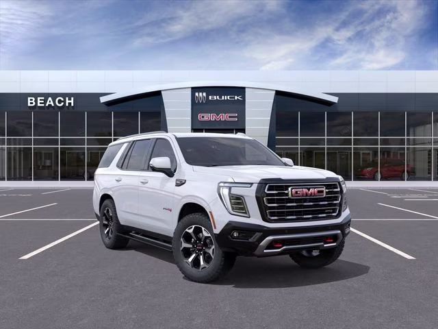 2026 Summit White GMC Yukon AT4 4X4 SUV