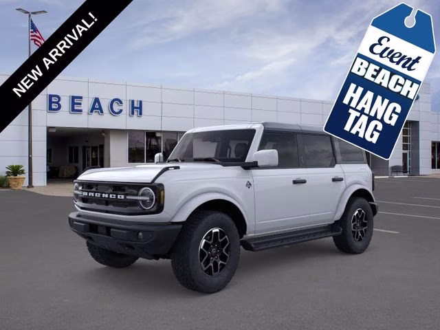 2026 Oxford White Ford Bronco Outer Banks 4X4 SUV