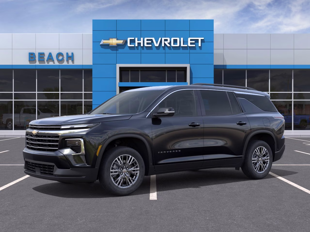 2026 Mosaic Black Metallic Chevrolet Traverse LT FWD SUV