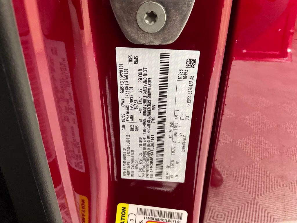 2026 Ruby Red Metallic Ford Bronco Outer Banks 4X4 SUV