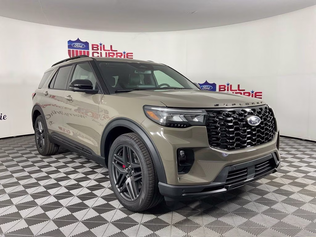 2026 Gray Ford Explorer ST-Line RWD SUV