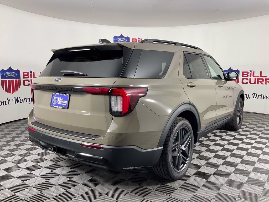 2026 Gray Ford Explorer ST-Line RWD SUV
