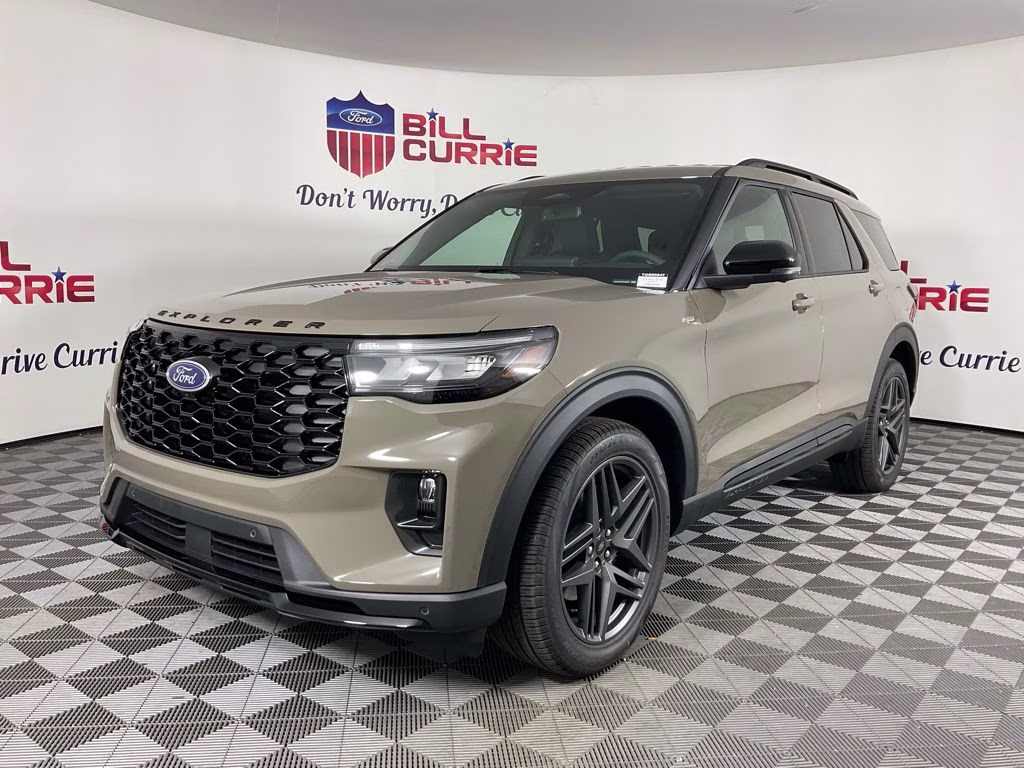 2026 Gray Ford Explorer ST-Line RWD SUV