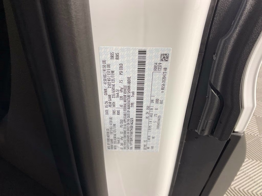 2026 Oxford White Ford Transit-250 Base RWD Van
