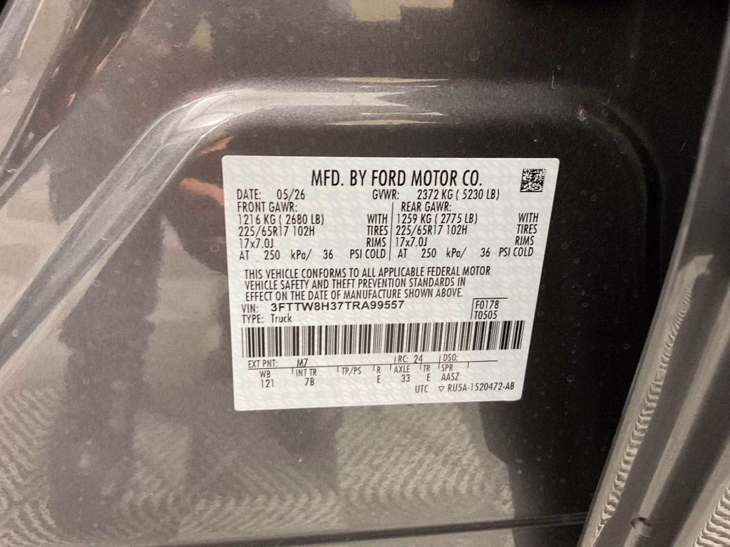 2026 Gray Metallic Ford Maverick XLT FWD Truck