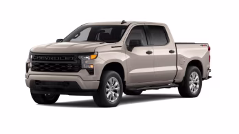 2026 Tan Chevrolet Silverado 1500 Custom 4X4 Truck