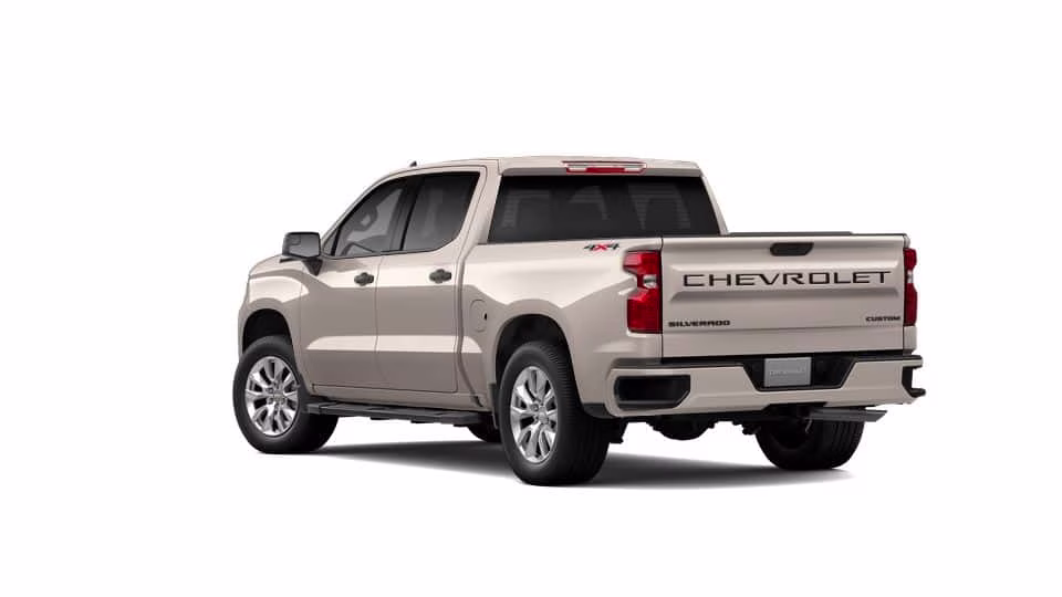 2026 Tan Chevrolet Silverado 1500 Custom 4X4 Truck