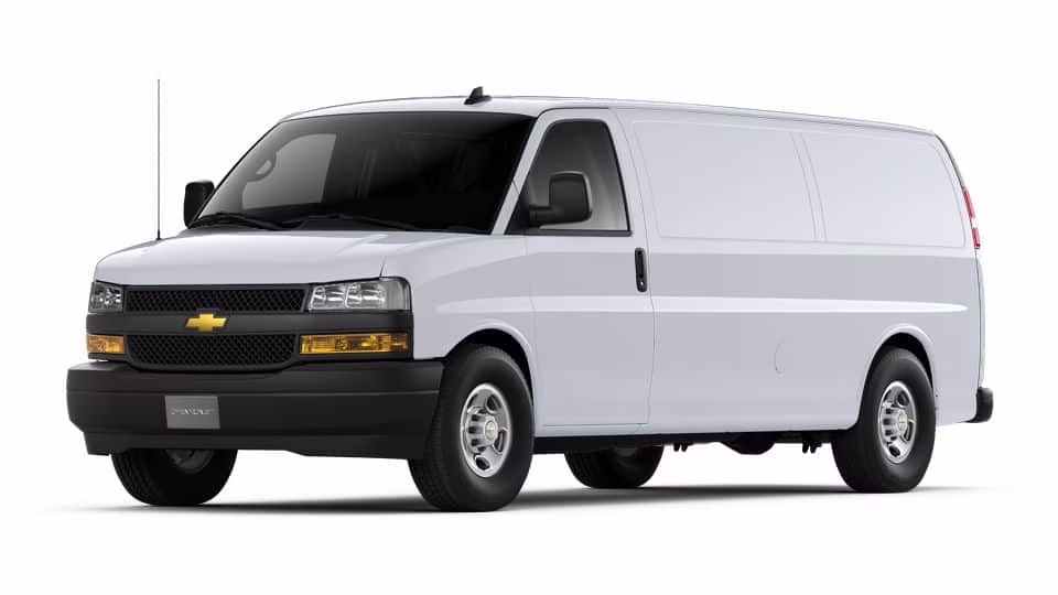 2026 White Chevrolet Express Cargo WT RWD 2500 Extended Wheelbase