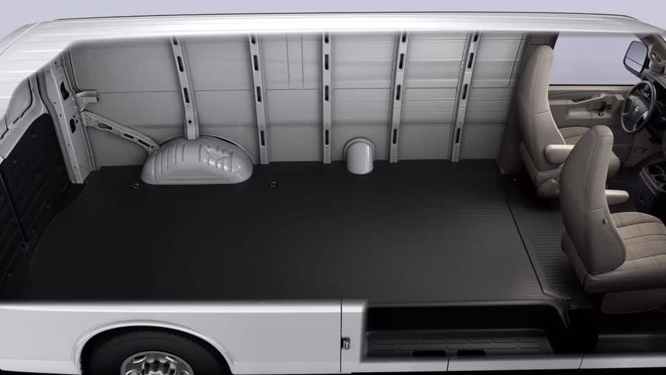 2026 White Chevrolet Express Cargo WT RWD 2500 Extended Wheelbase
