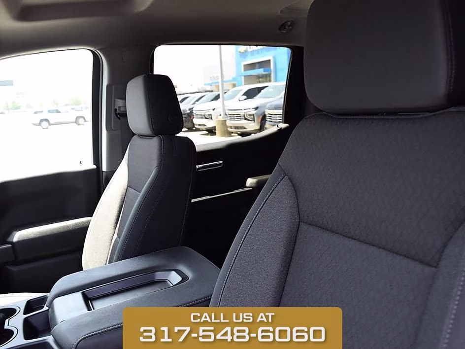 2026 Summit White Chevrolet Silverado 1500 Custom Trail Boss 4X4 Truck