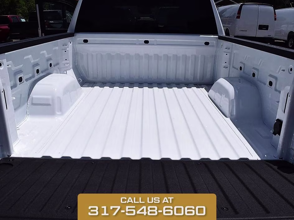 2026 Summit White Chevrolet Silverado 1500 Custom Trail Boss 4X4 Truck