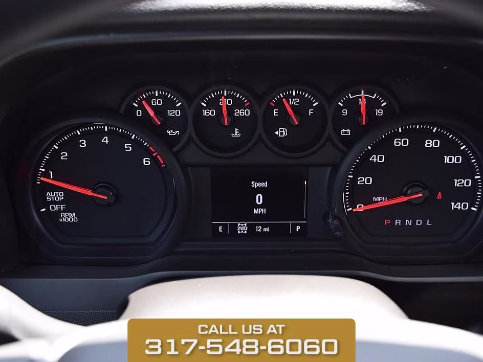 2026 Summit White Chevrolet Silverado 1500 Custom Trail Boss 4X4 Truck