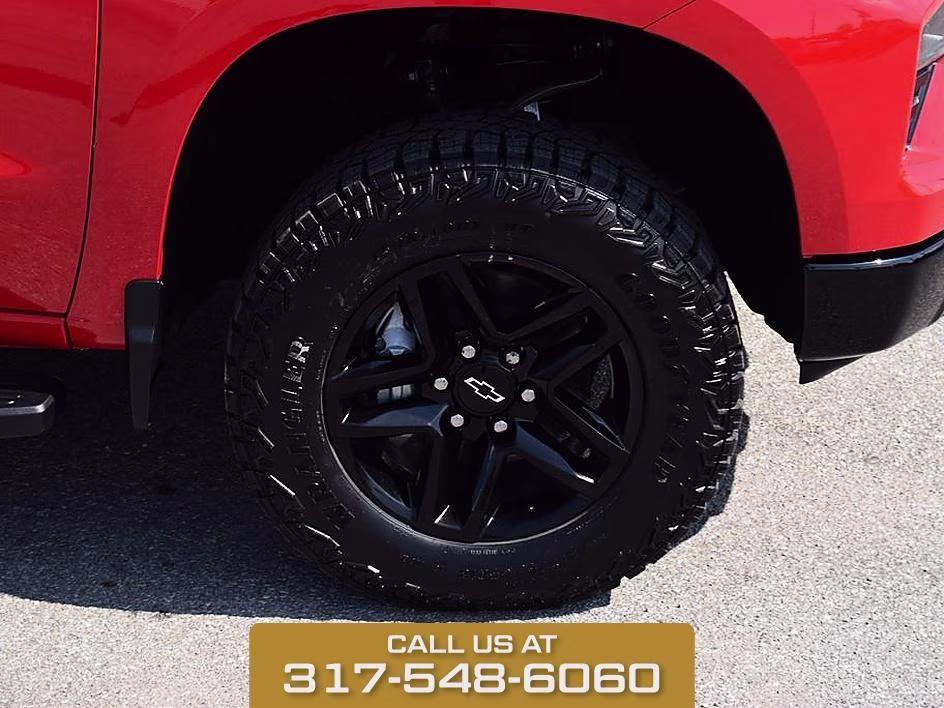 2026 Red Chevrolet Silverado 1500 Custom Trail Boss 4X4 Truck