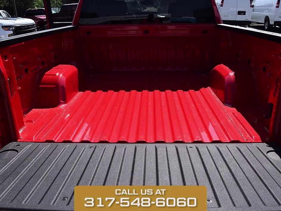 2026 Red Chevrolet Silverado 1500 Custom Trail Boss 4X4 Truck