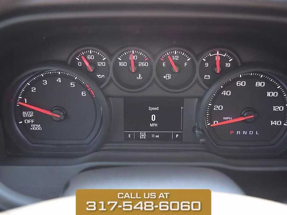 2026 Red Chevrolet Silverado 1500 Custom Trail Boss 4X4 Truck