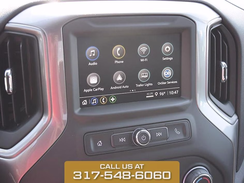2026 Red Chevrolet Silverado 1500 Custom Trail Boss 4X4 Truck