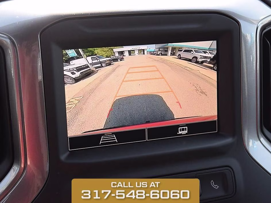 2026 Red Chevrolet Silverado 1500 Custom Trail Boss 4X4 Truck