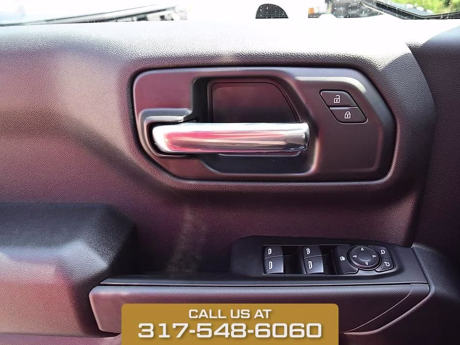 2026 Red Chevrolet Silverado 1500 Custom Trail Boss 4X4 Truck