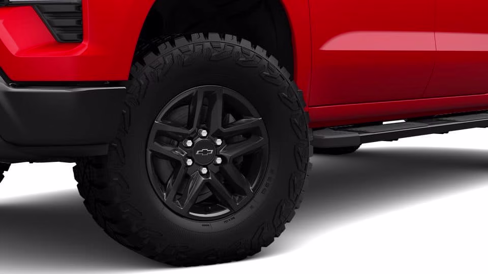 2026 Red Chevrolet Silverado 1500 Custom Trail Boss 4X4 Truck