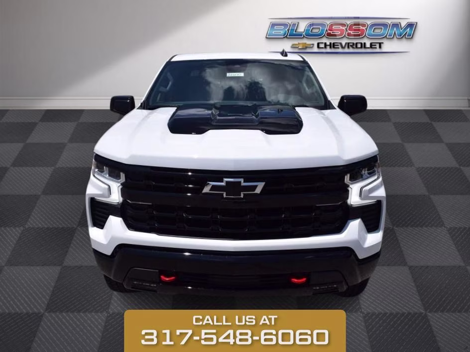 2026 Summit White Chevrolet Silverado 1500 LT Trail Boss 4X4 Truck