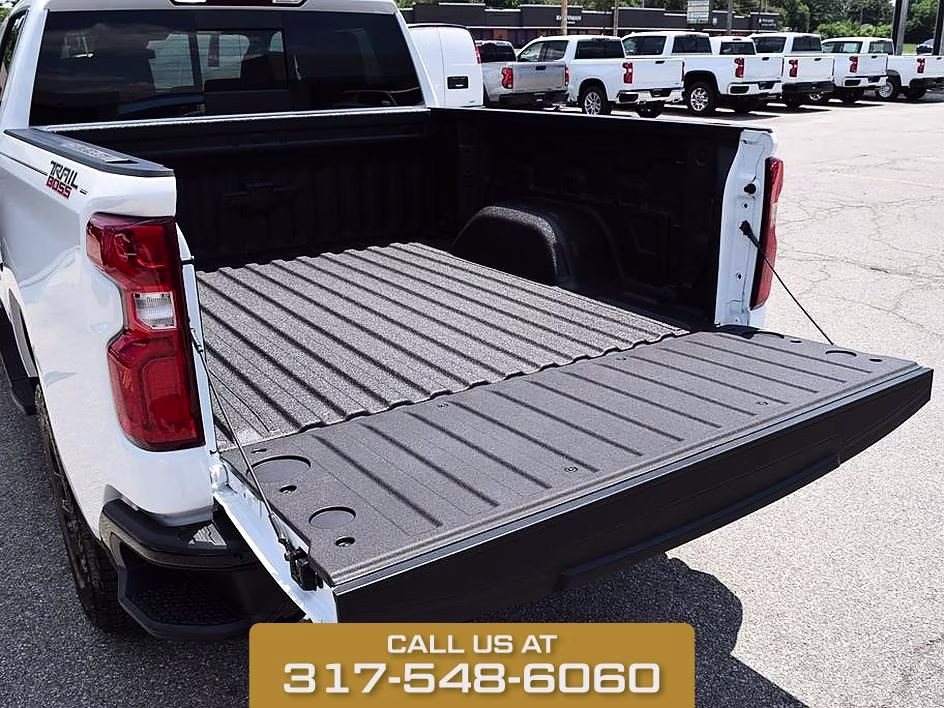 2026 Summit White Chevrolet Silverado 1500 LT Trail Boss 4X4 Truck