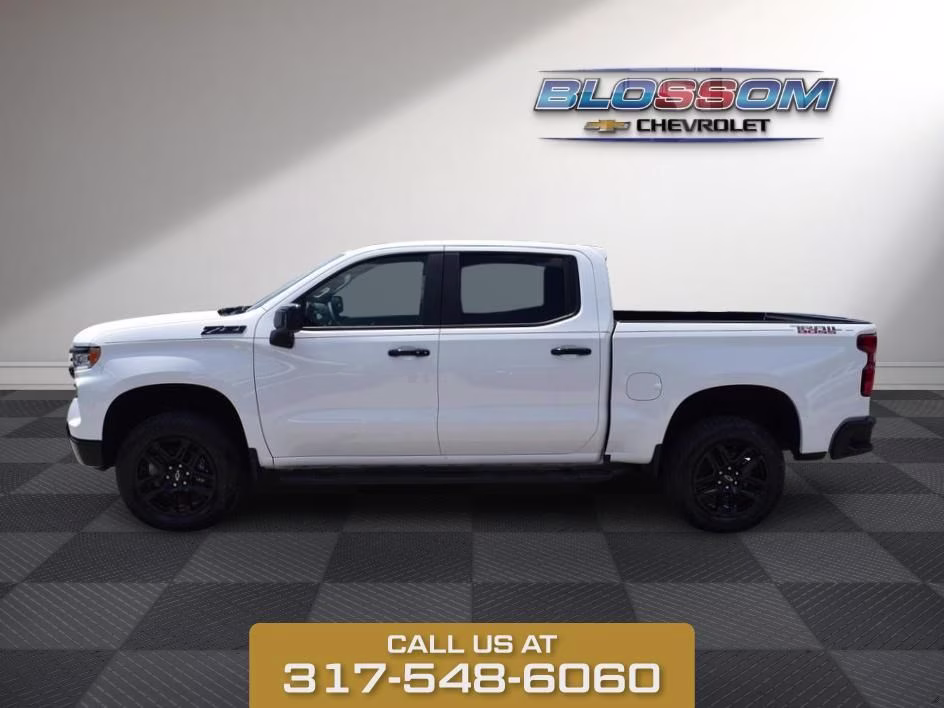 2026 Summit White Chevrolet Silverado 1500 LT Trail Boss 4X4 Truck
