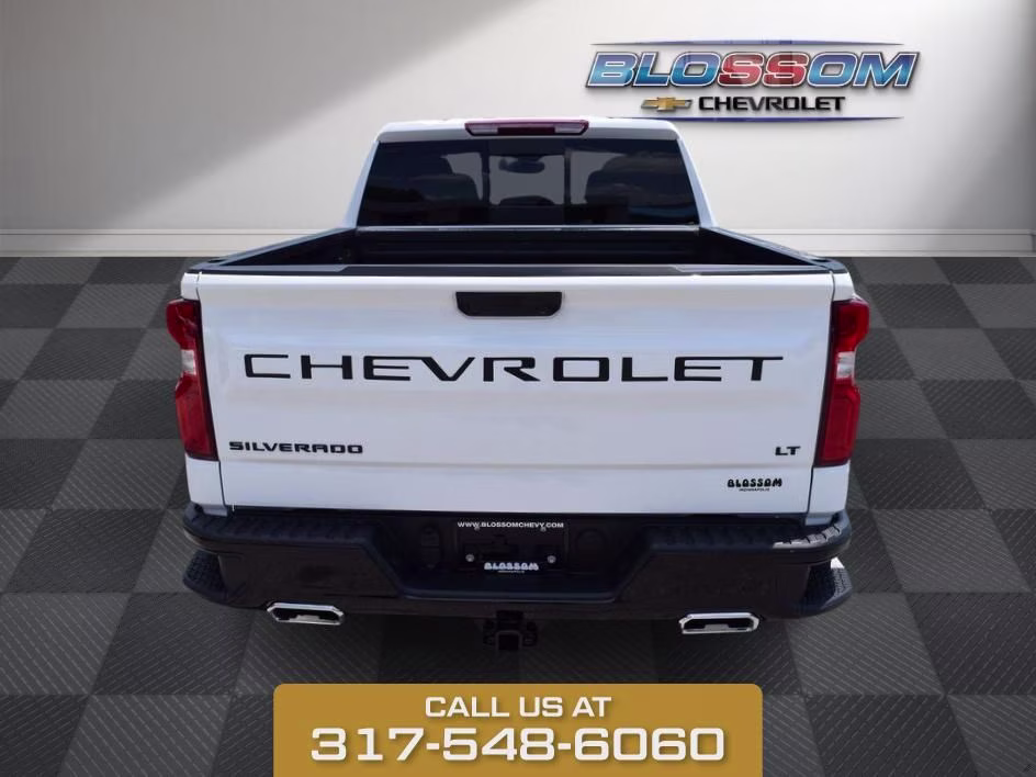 2026 Summit White Chevrolet Silverado 1500 LT Trail Boss 4X4 Truck