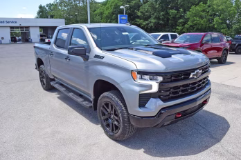 2026 Sterling Gray Metallic Chevrolet Silverado 1500 LT Trail Boss 4X4 Truck