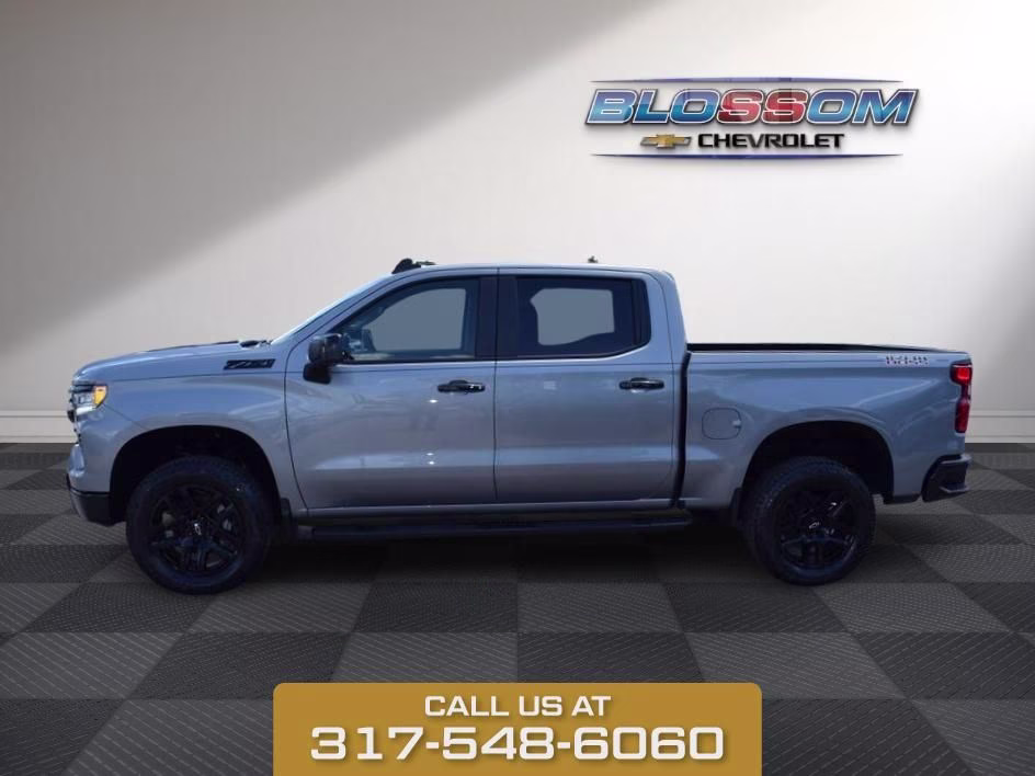 2026 Sterling Gray Metallic Chevrolet Silverado 1500 LT Trail Boss 4X4 Truck
