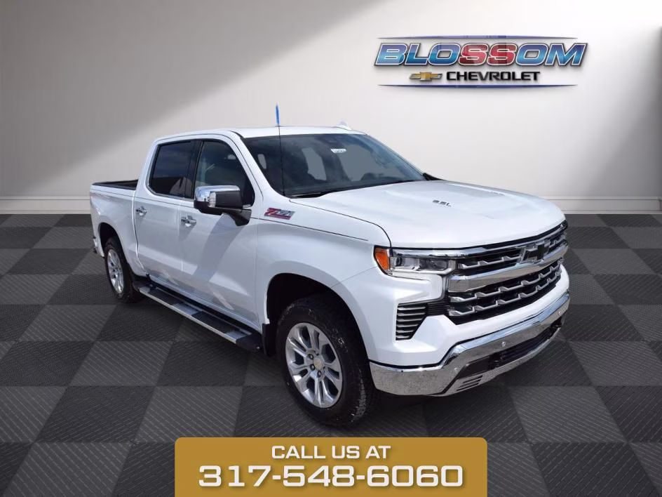 2026 Polar White Chevrolet Silverado 1500 LTZ 4X4 Truck