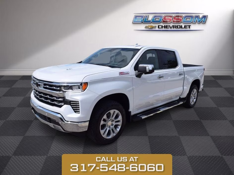 2026 Polar White Chevrolet Silverado 1500 LTZ 4X4 Truck