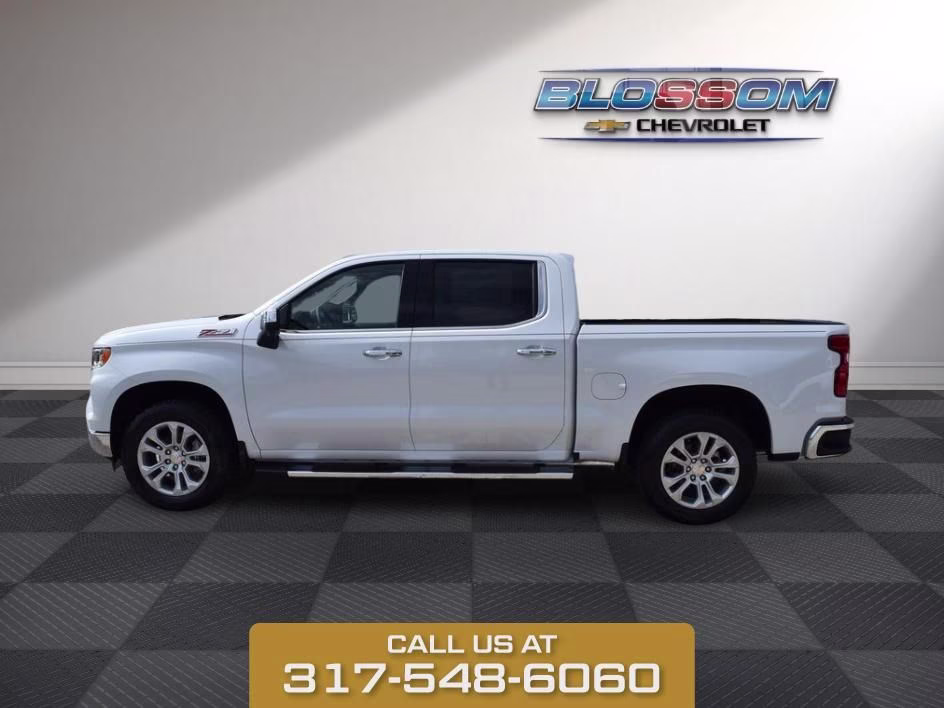 2026 Polar White Chevrolet Silverado 1500 LTZ 4X4 Truck