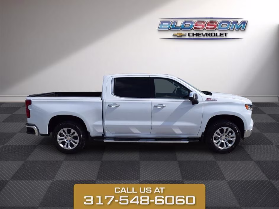 2026 Polar White Chevrolet Silverado 1500 LTZ 4X4 Truck