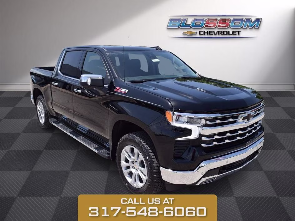 2026 Black Chevrolet Silverado 1500 LTZ 4X4 Truck