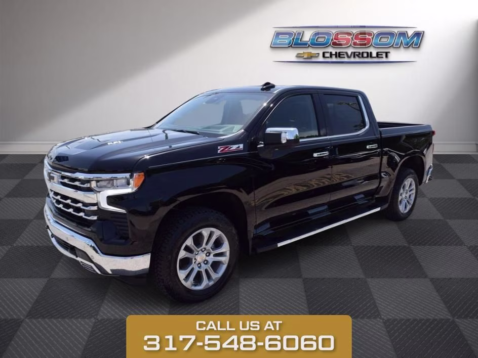 2026 Black Chevrolet Silverado 1500 LTZ 4X4 Truck