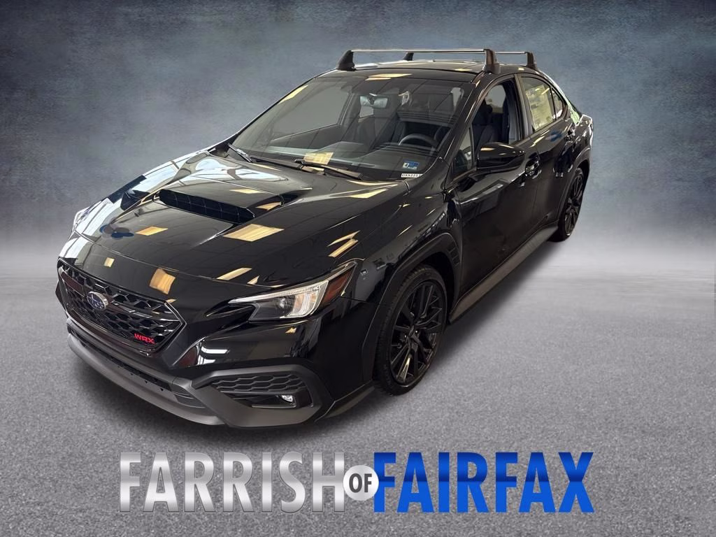2026 Crystal Black Silica Subaru WRX Premium AWD Sedan