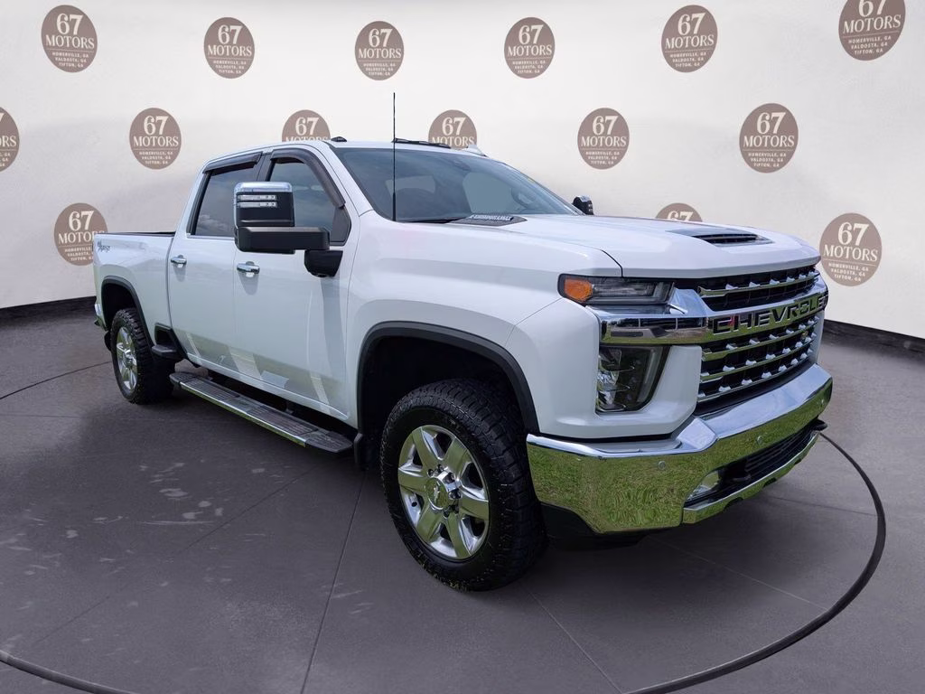 2020 Summit White Chevrolet Silverado 2500HD LTZ 4X4 Truck