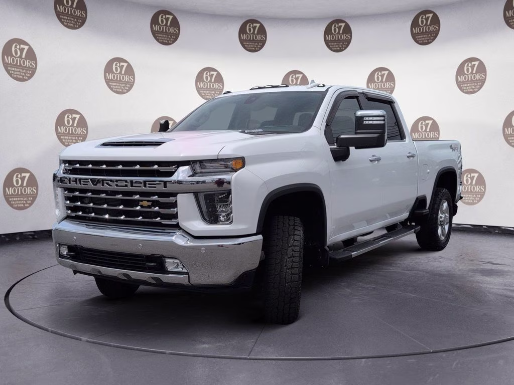 2020 Summit White Chevrolet Silverado 2500HD LTZ 4X4 Truck