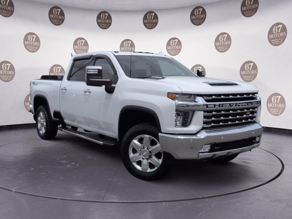 2020 Summit White Chevrolet Silverado 2500HD LTZ 4X4 Truck